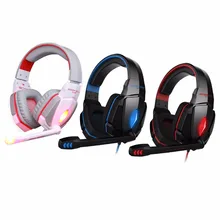 G4000 Pro Gaming Headset стерео звук 2.2 м проводные наушники Шум снижение с микрофоном для смартфонов PC