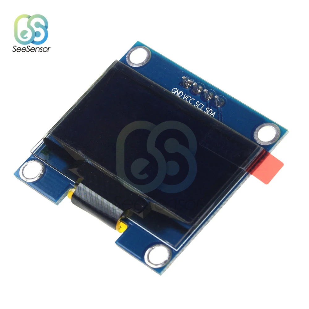 4Pin 1," 1,3 дюймов белый OLED 128X64 OLED модуль экрана дисплея для arduino 1,3" IIC I2C общаться