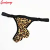 Men Mini panty leopard round hole Design for role lover Briefs sexy lingerie bodysuit g-string Underpant More Adult fun sex Game ► Photo 3/3