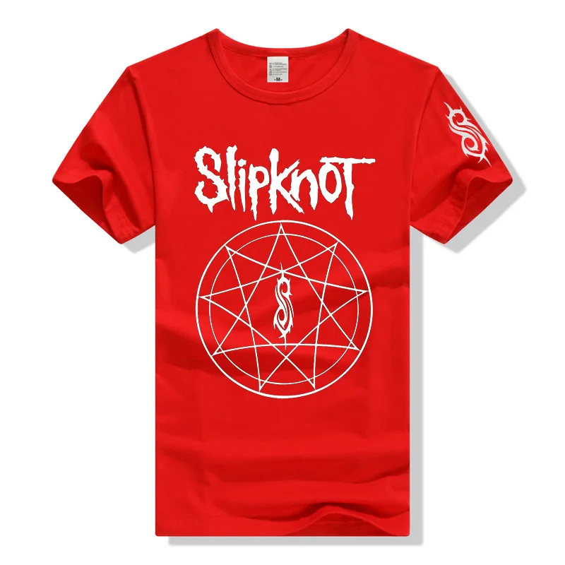 Новая модная мужская футболка с коротким рукавом принтом Slipknot Iowa Skull Rock Band 3D