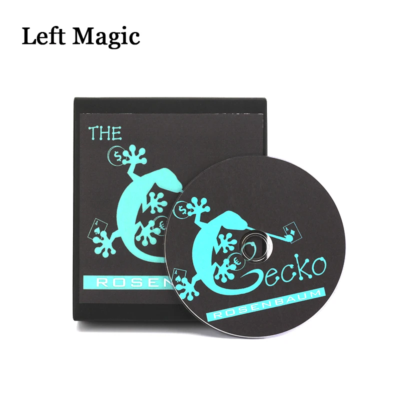 

"Gecko By Jim Rosenbaum (Gimmicks+DVD) Vanish Magic Tricks Disappearing Device Funny Close-Up Magic Props Tools "