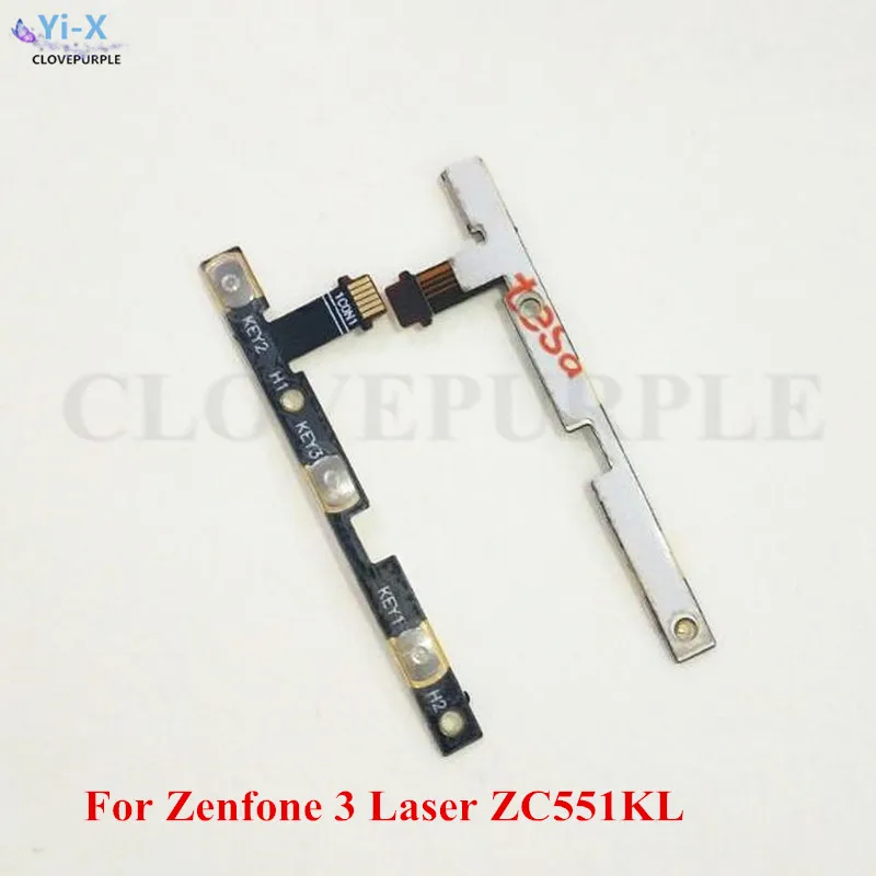 

1PCS For Asus Zenfone 3 Laser ZC551KL Volume Power Switch Button Flex Cable Repair Parts