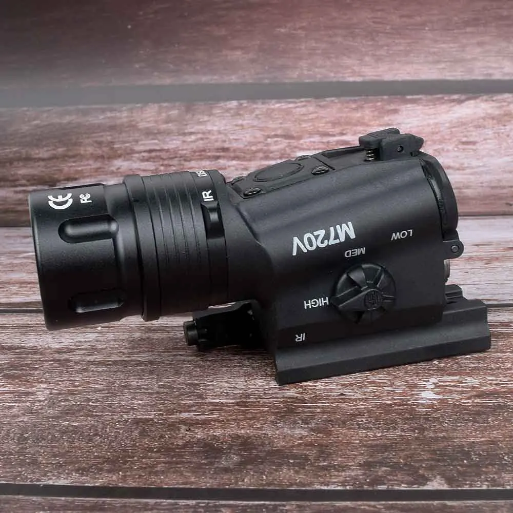 

Hunting sight M720V Tactical Light Strobe Version Airsoft Combat Hunting Rifle Gun Flashlight Light Equipment