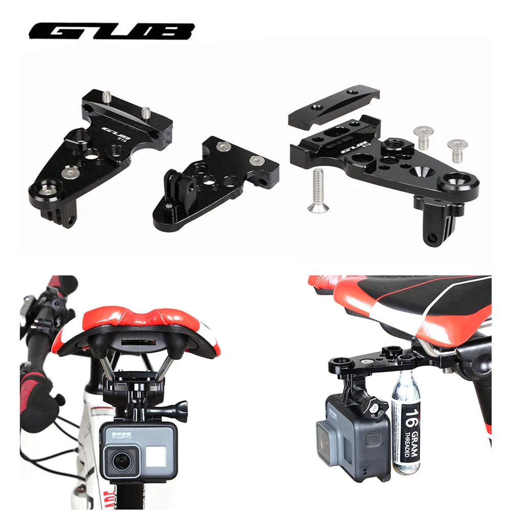 GUB 619 Bike Bicycle Seatpost Camera Mount Holder Extra Adjustable Arm Tripods For Gopro Hero