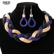 Новые продукты увеличенные большие колье винтажные массивные колье и серьги Ювелирные наборы Аксессуары Мода