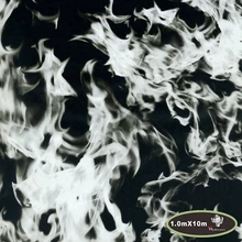 Менеджер рекомендуем! пламенная огненная вода переводная печать пленка гидрографическая пленка, иммерсионная печать, 100 см* 10 м HTMA206-1