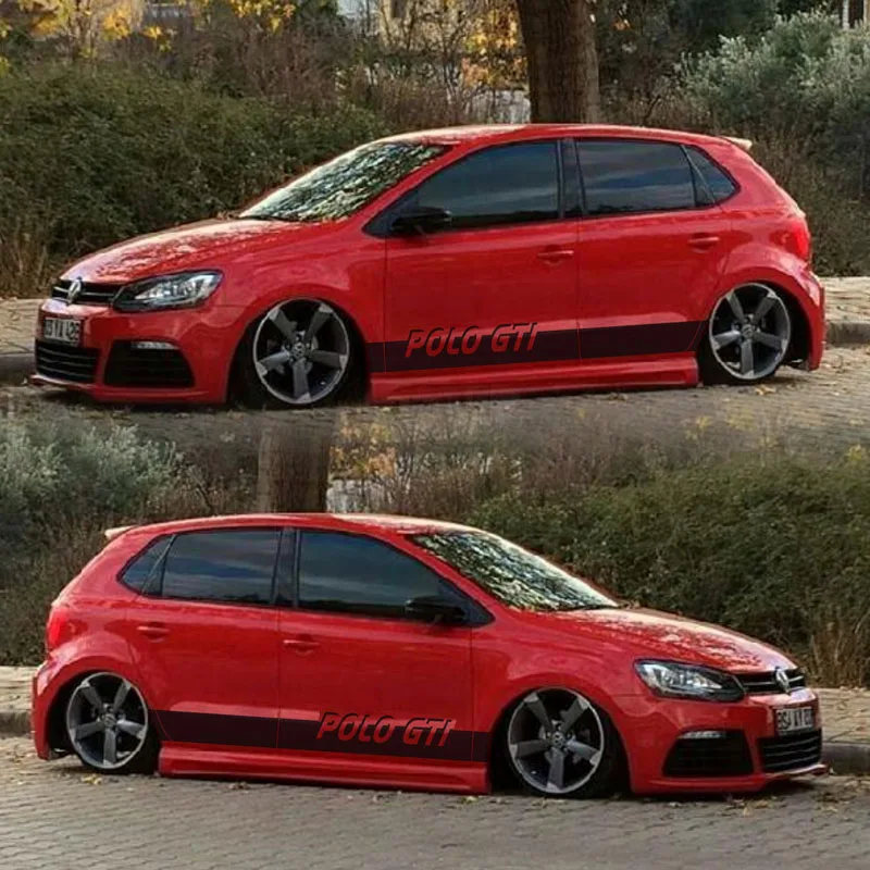 Автостайлинг TAIYAO Спортивная Автомобильная Наклейка для VOLKSWAGEN POLO GTI 5 6 7