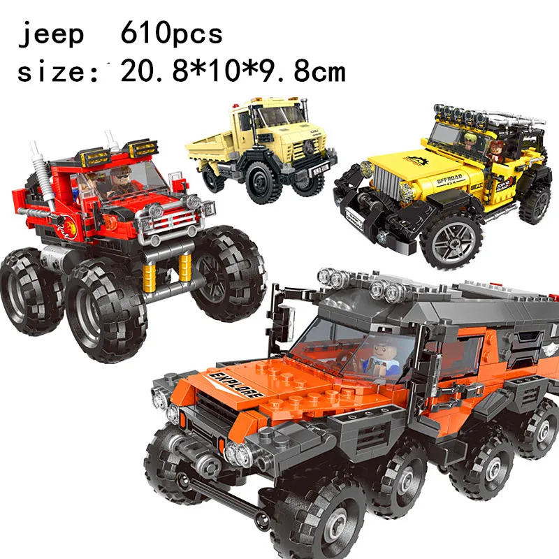 

Legoing Technic Blocks The ATV Technic Car Model Building Blocks Legoings Friends Bricks Kids Toys For Children Gift