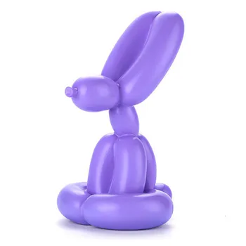 

Fashion Balloon Bunny Statue Home Decoration Statue Decoration Accessories Resin Craft Gift Modern Animal Abstract Sculpture