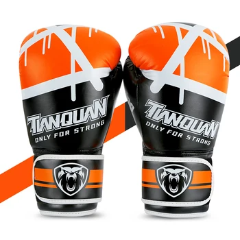 

Kids Adults 2018 New Muay Thai MMA Boxing Gloves Men Women Kickboxing Sparring Sanda Grappling Punch Training Mitts Gear DBO