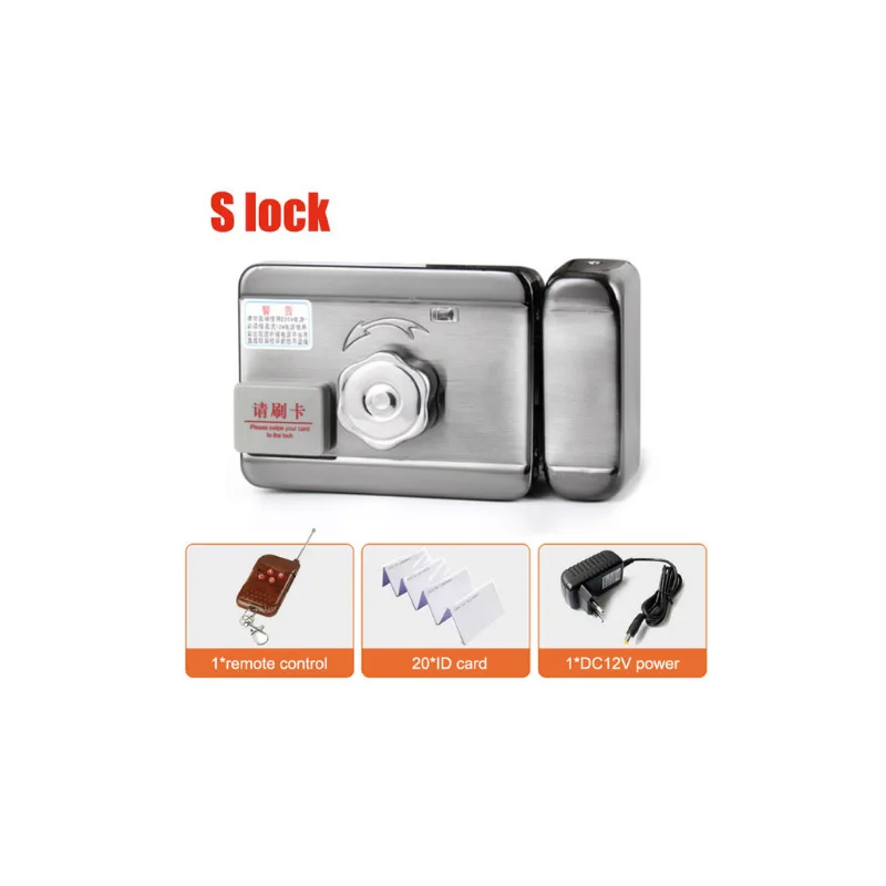 Умный дом ID дверь и блокировка ворот замок контроль доступа электронный интегрированный RFID дверной замок - Цвет: kit 5