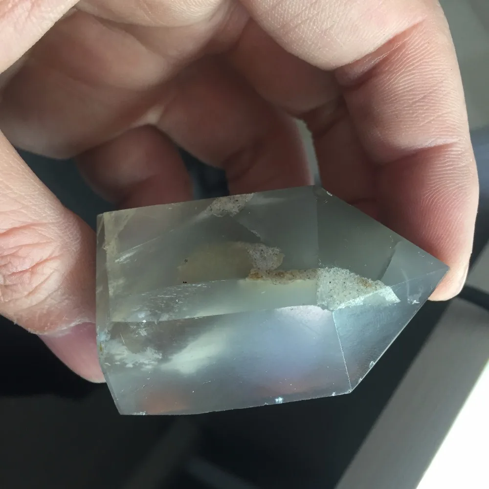 

2019 Anniversary Sales Promotion HD373(77g) THE ONE AND ONLY Natural Green Phantom Quartz Crystal Healing Wand Fengshui Stone