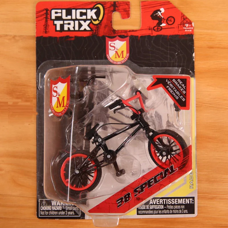 Мини-палец BMX велосипедный Флик Трикс Finger Bikes игрушки BMX велосипедный модель велосипеда Tech Deck гаджеты Новинка Gag игрушки для детей Подарки - изображение