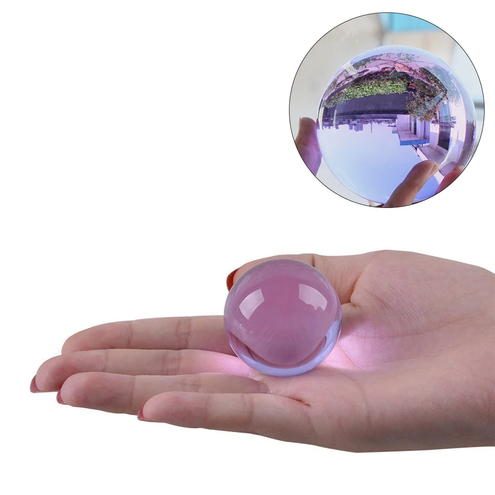 4cm Crystal Ball Photography Prop Meditation Ball Contact Juggling