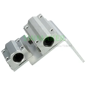

SWMAKER 3D Printer Parts Aluminum Alloy Reprap Prusa i3 X Axis Printing Head X Metal Exturder Carriage