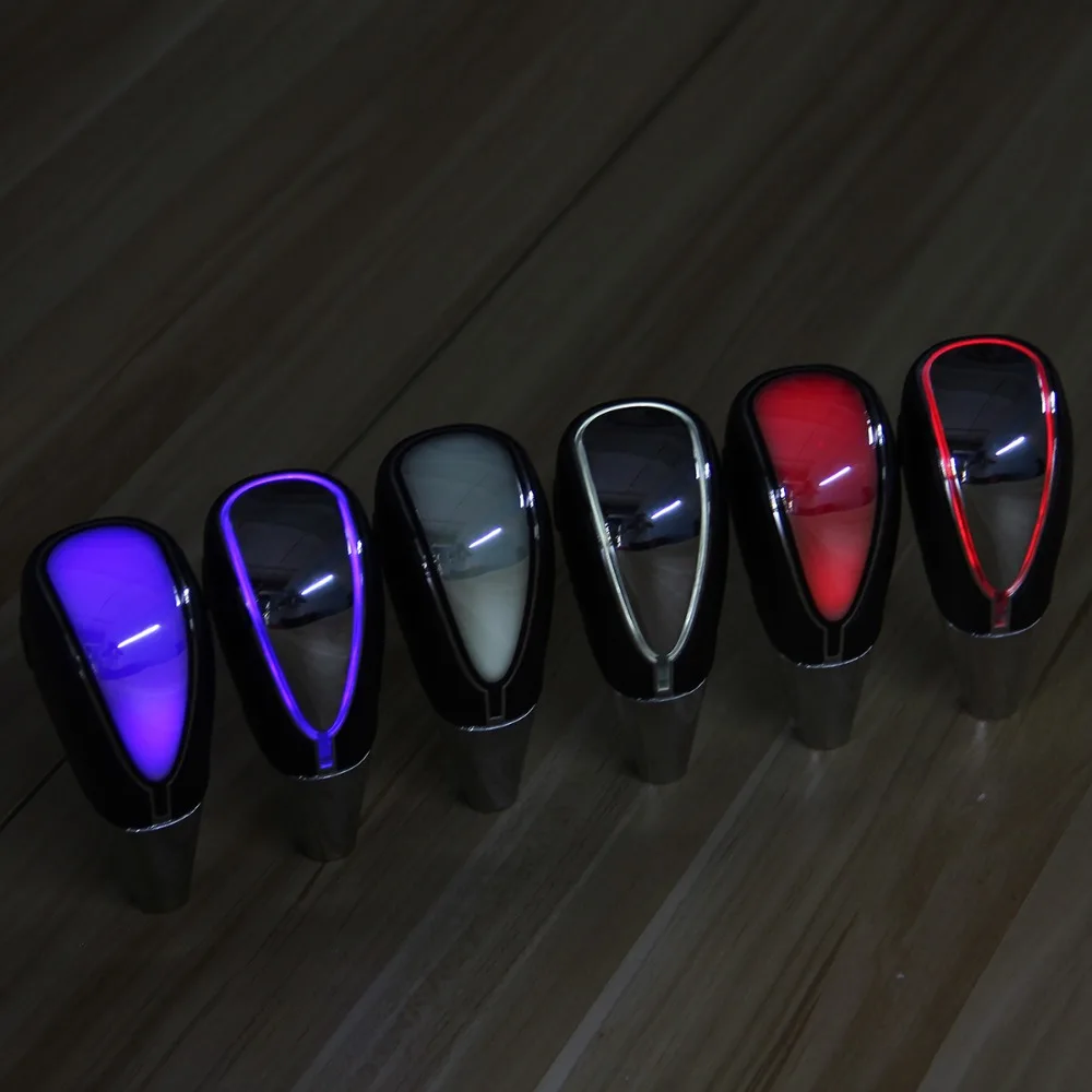 Universal Car Gear Knob Manual Universal LED Automatic Gear Stick Shift