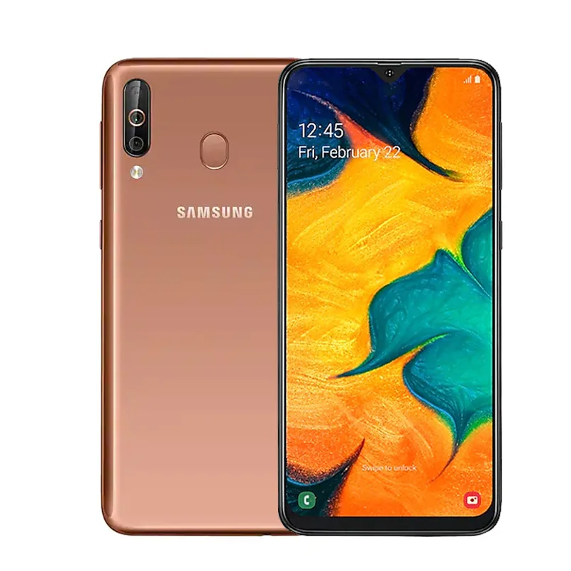 Samsung Galaxy A40S 6,4 дюймов HD+ 4G LTE мобильный телефон Android 6 ГБ ОЗУ 64 Гб ПЗУ 5000 мАч 123 ° ультра широкая камера смартфон