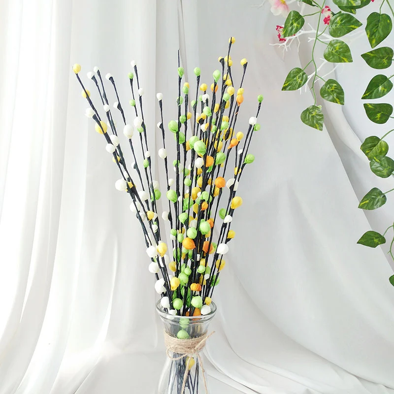 Artificial Plants Branches Flower Bud Stamen Diy Floral Arrangement