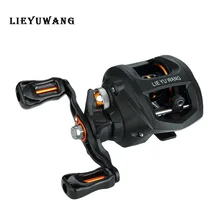 LIEYUWANG матовая черная карбоновая катающаяся катушка 6:3:1 11BB магнитное тормозное рыболовное колесо 5 кг тяга карпа катушка