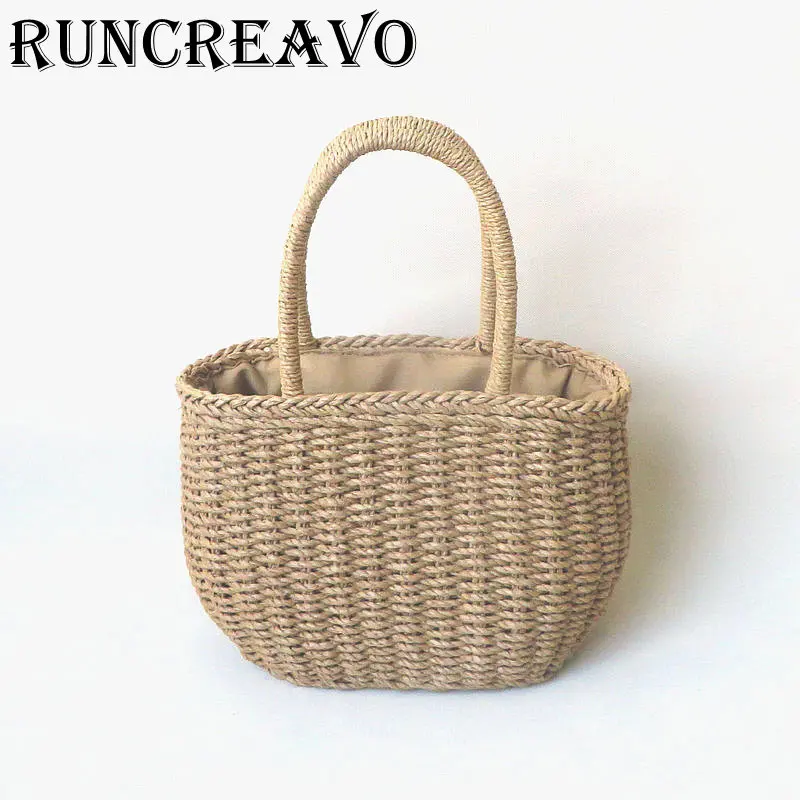 

2019 Luxury Handbags Women Bags Designer Famous Brand Ladies Rattan Beach Bag Wicker Straw Bag Summer totes Bags For Women
