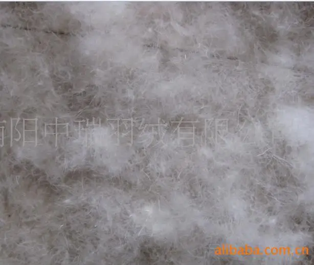 

On Sale 90% White duck down fiber & down jackets filler 250/piece