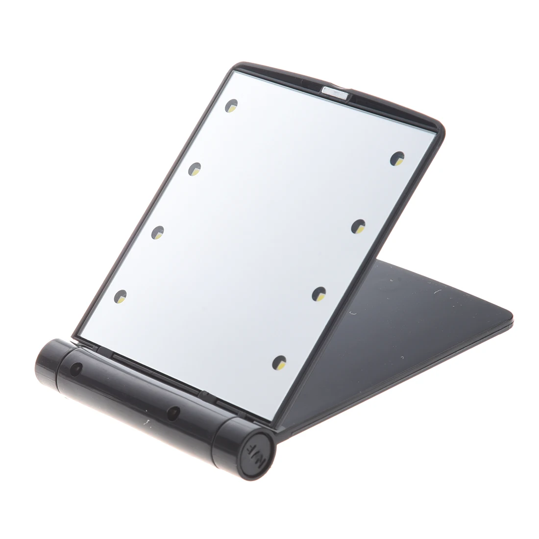 New LED Pocket Handbag Compact makeup mirror foldable with lights