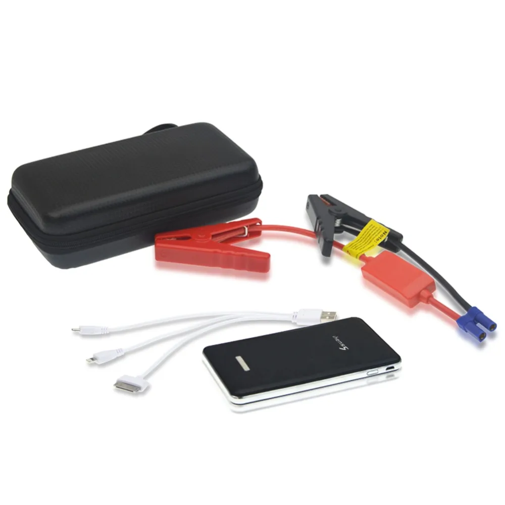 Ihens5 Emergency Car Jump Starter Portable Booster Power Bank Battery Charger with EC5 plug for Automobile Phone and Motorcycle