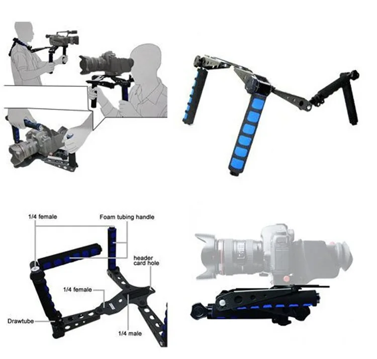 Buy DSLR Rig Movie Kit Shoulder Mount Holder Easy For