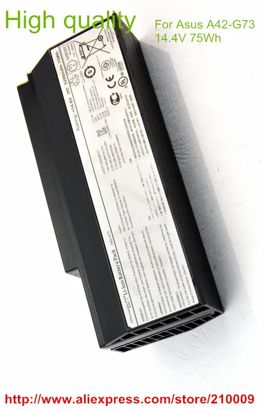 Оригинальный аккумулятор для ноутбука G73 G73J G73jh G53 14 6 В 75 Вт/ч|battery for laptop|battery g73jhg73