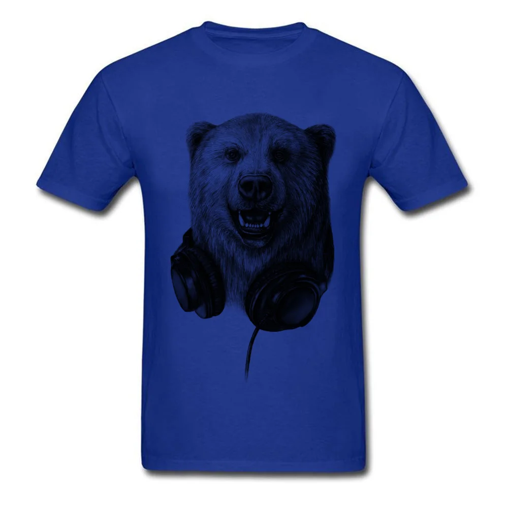 Music Headset North Bear_blue