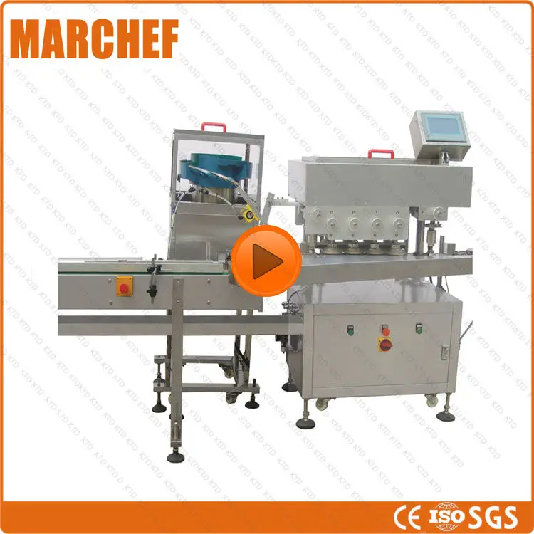 

SFXG-60-2 CE ISO Double head Automatic Capping Machine