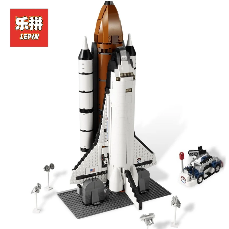 

Lepin 16014 Creative Series out of print Shtttle Expedition Spaceship 10231 Building Blocks Bricks Educational Children Toys