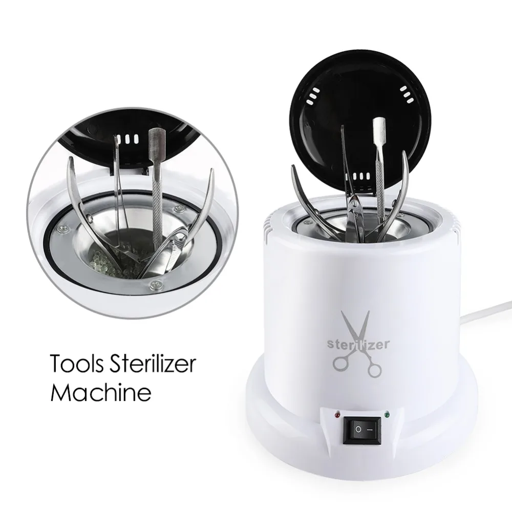 Mini High Temperature Tools Sterilizer Box Nail Sterilizer Manicure