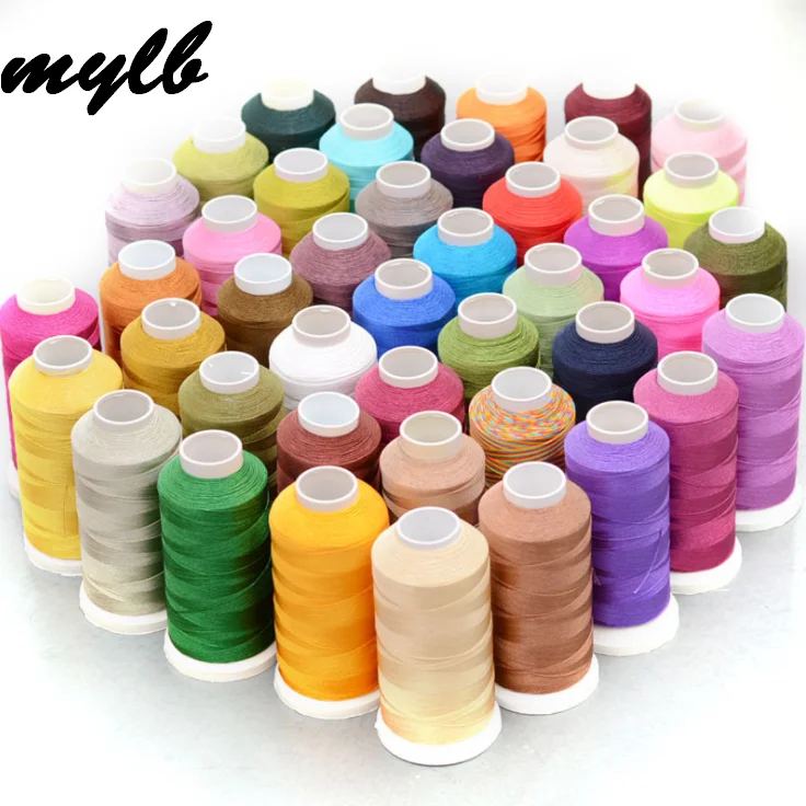mylb Spool Multicolor Sewing Thread 140g Industrial Sewing Thread