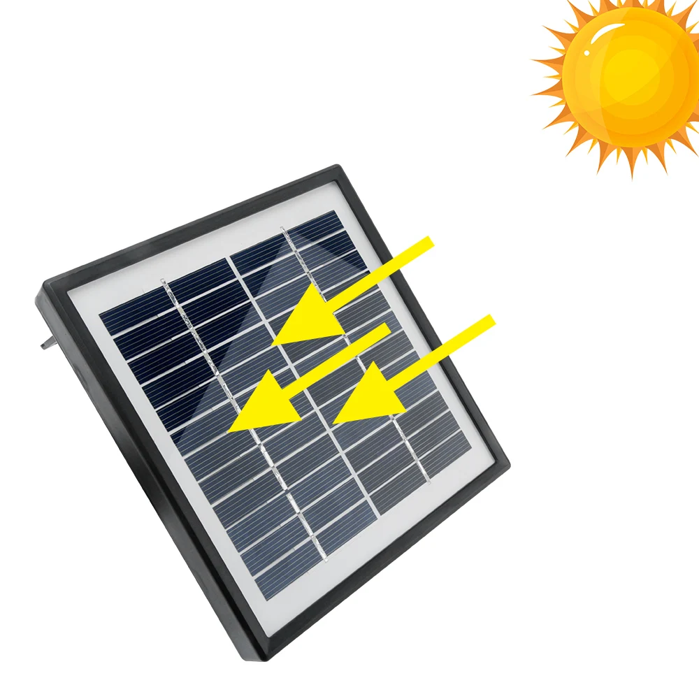 Портативная солнечная панель 12 В 2 Вт DC5521 интерфейс мини Солнечная система питания для наружного домашнего освещения энергосберегающее солнечное зарядное устройство