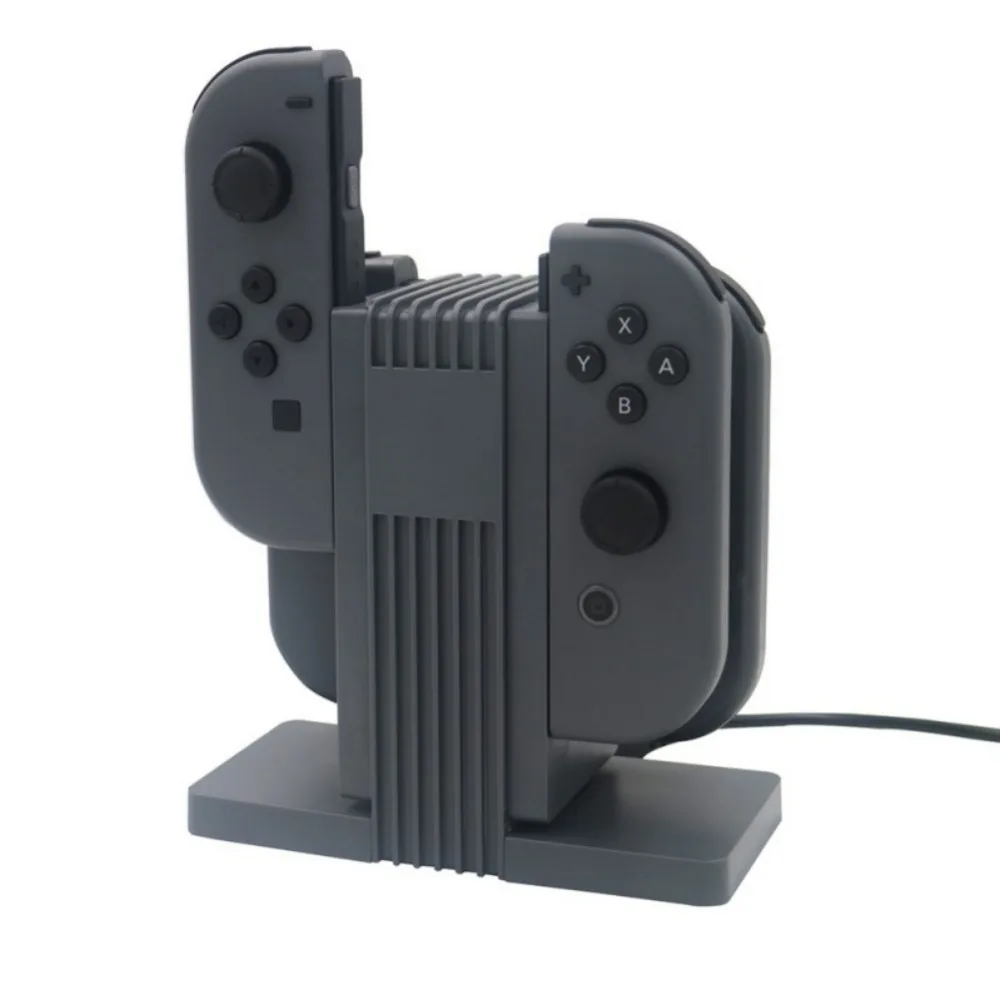

4 in 1 Charger Dock Handle Charging Stand with LED indication for Nintendo Switch Joy Con