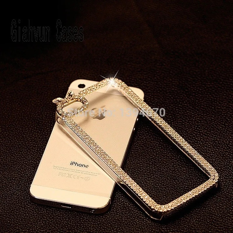 

DIY handmade case for iphone 6 plus 5.5 inches bling coque luxury funda Rhinestone carcasa phone crystal cover for iphone6 case