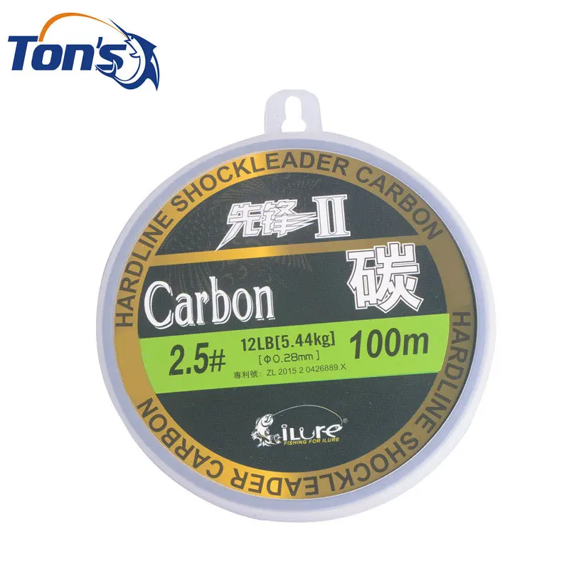 ilure Leada II 100 Fluorocarbon Fishing Lines 100m/Spool Various Line