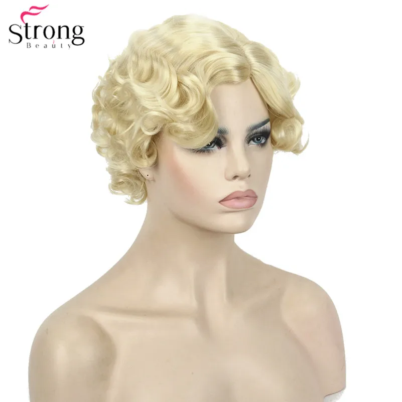 TY 321 #613 Costumes Women's Flapper Wig Adult (Blonde) (4)