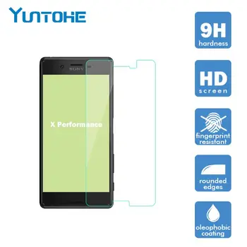 

Tempered Glass for Sony Xperia X Performance Screen Protector Glass Protective Film ExplosionProof 100pcs/lot