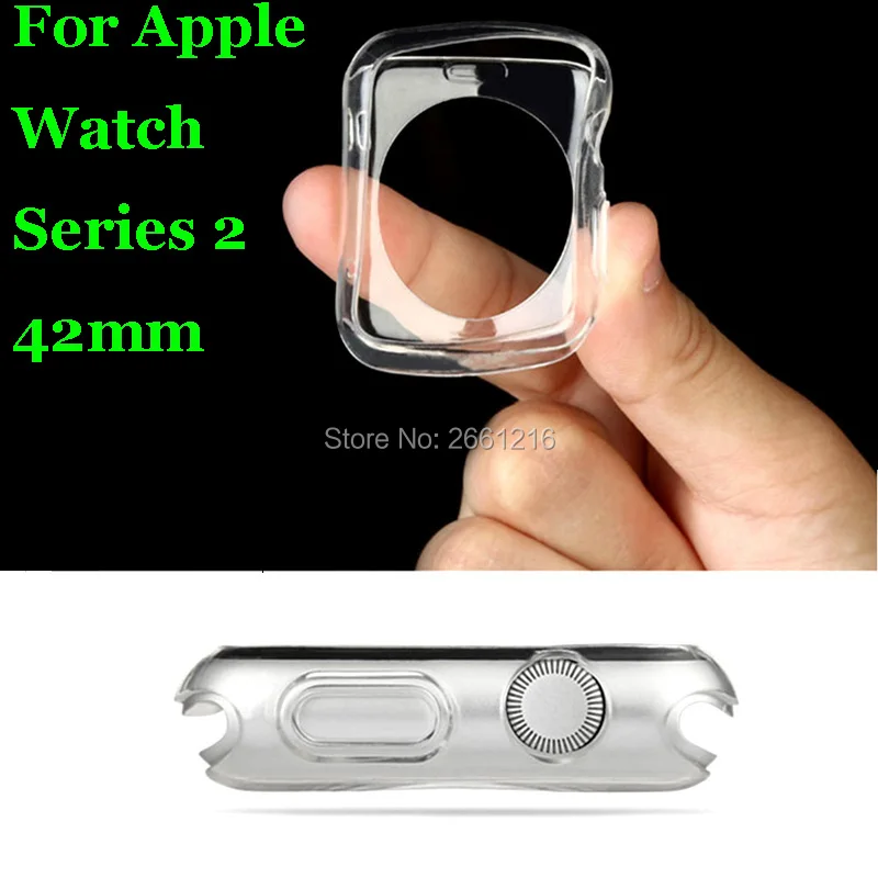 For Apple Watch Series 2 42mm Ultra Thin Soft TPU Silicon Gel