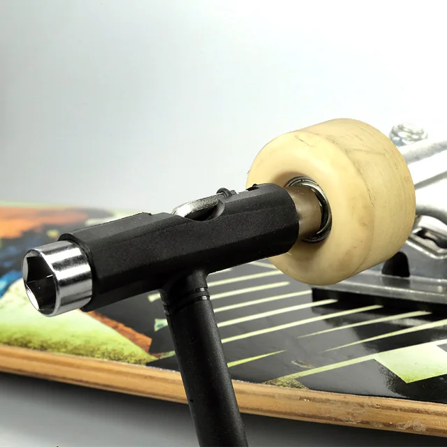 Skateboard Tools All In One Screwdriver Socket Mini T Type Wrench