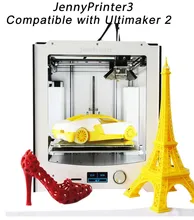Newest Assembled JennyPrinter 3 Compatible With Ultimaker 2 UM2 High Precision Auto Leveling 3D Printer