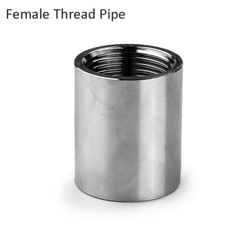 

3/8" 1/2" 3/4" 1/2" 1" 1-1/4" 1-1/2" Stainless Steel 304 Sanitary Spool Pipe, Straight Tube, Thread Pipe Fitting for Homebrew