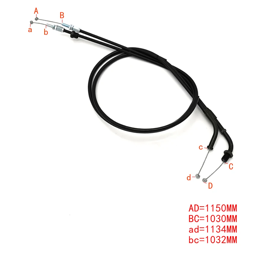 

Throttle Cable For Honda NV400 VT750C VT750C2 VT750C3 Shadow A.C.E. Accelerator Cable Wire Line Spare Parts Universal