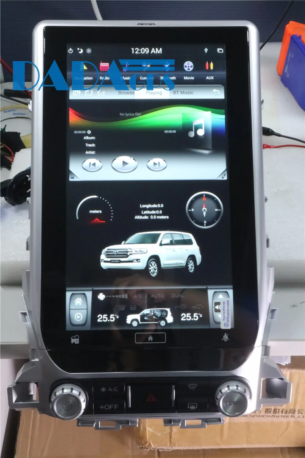 Clearance Tesla style Android 7.1 Car DVD Player GPS Navigation Radio for TOYOTA LAND CRUISER LC200 2016 2017 2018 Stereo Multimedia Video 11