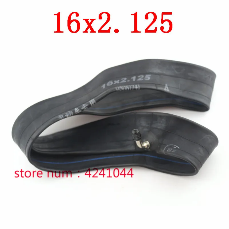 16inch Electric bicycle tyre inner tube 16X2.125 bike Inner Tube with a