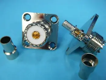 

200 UHF PL259 Female Crimp Connector for RG58 LMR195 HF