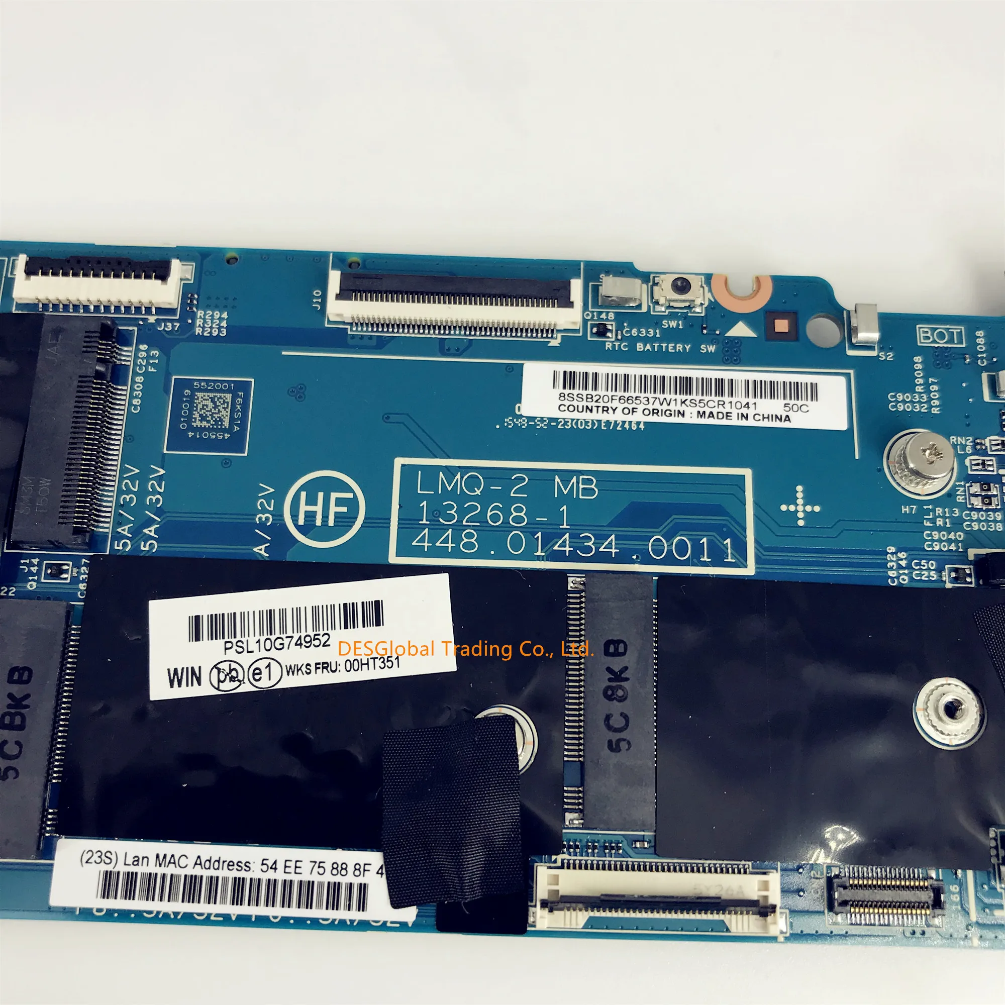 Most effective  For Lenovo Thinkpad X1C X1 Carbon 00HT351 13268-1 Laptop Motherboard 448.01434.0011 with i5-5200U C