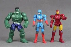 Marvel дисковые войны Мстители гипер движения Капитан Америка Ironman фигурка конструктора